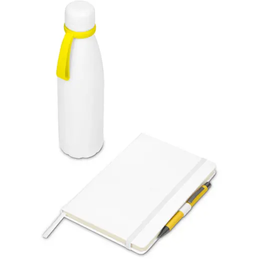 Thompson White Gift Set Yellow
